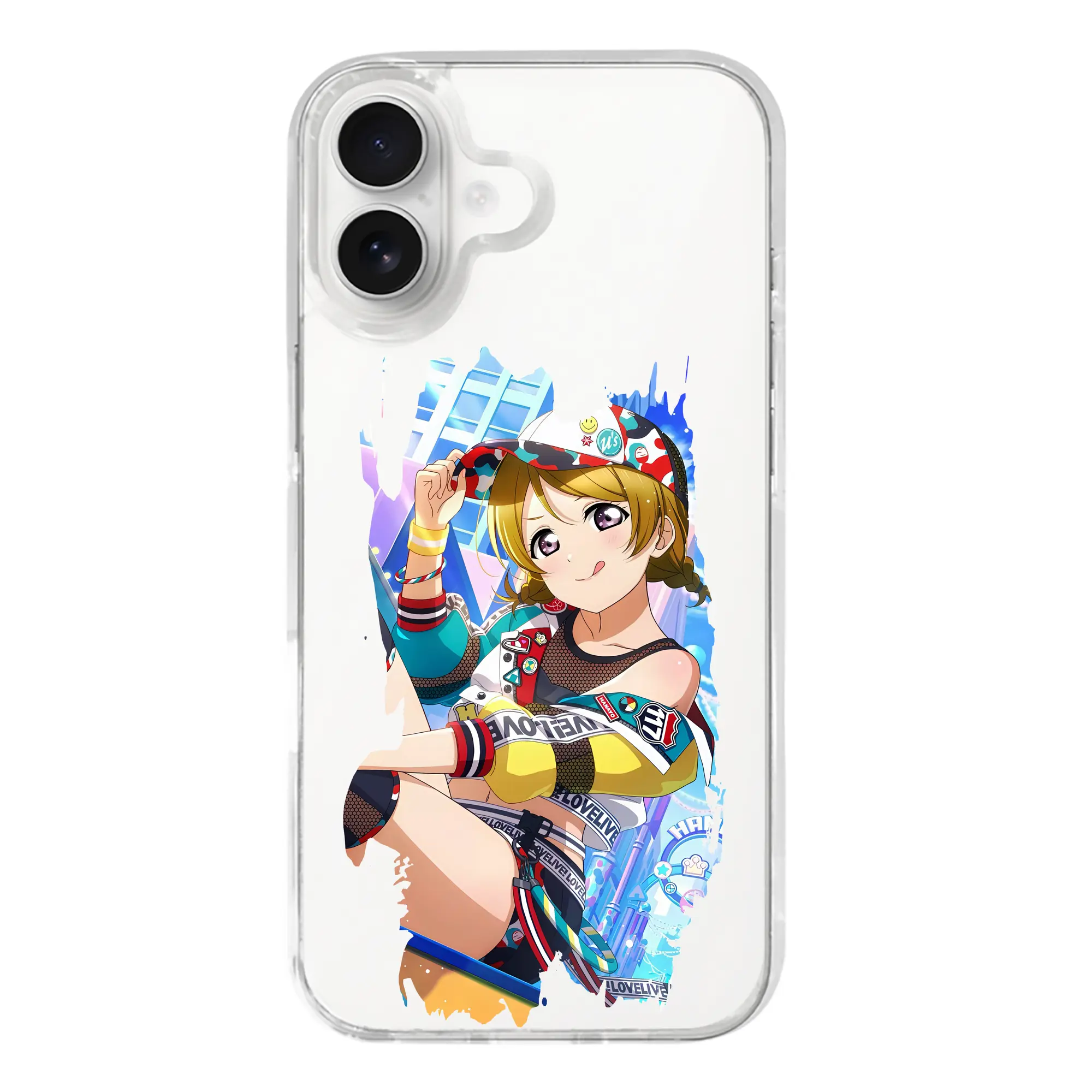 Love Live! グッズ,小泉花陽 - iPhone 17シリーズ 透明スマホケース – 薄型・耐衝撃・精密フィット保護カバー
